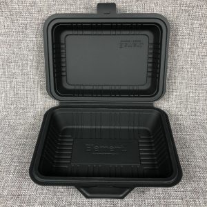 Disposable Lunch Box w/ Lid (50pc) 10.5x8.25, Black – Eden Restaurant  Supply