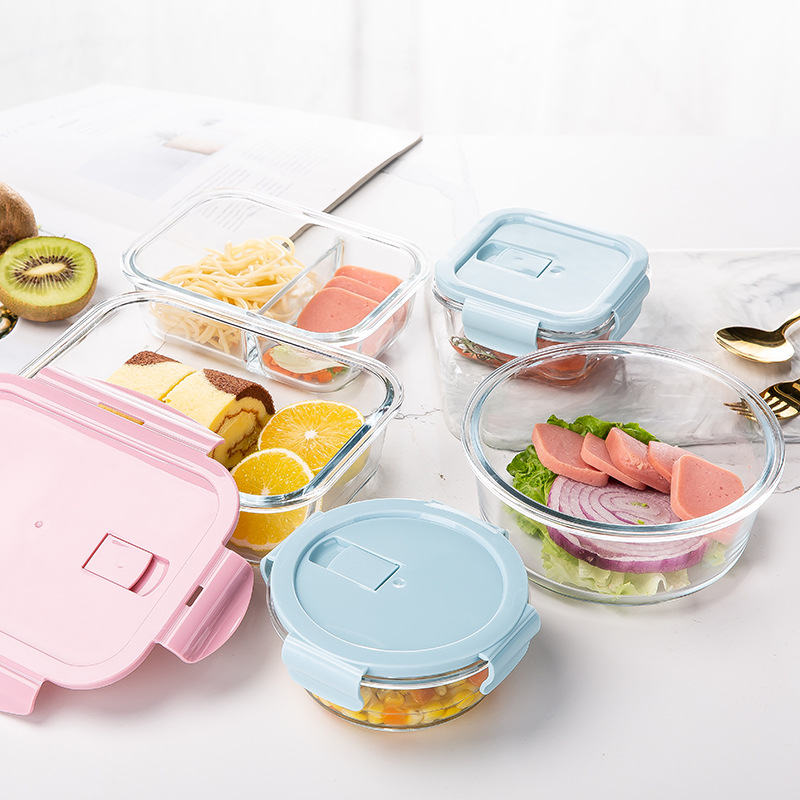 Borosilicate glass freshkeepingoven special lunch box lunch box