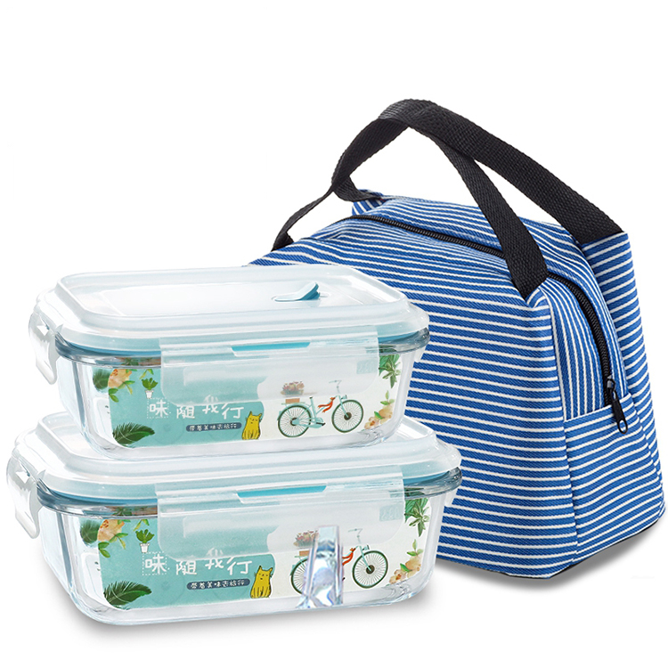Bento Food Container Pyrex Borosil Glass Lunch Box lunch box manufacturer