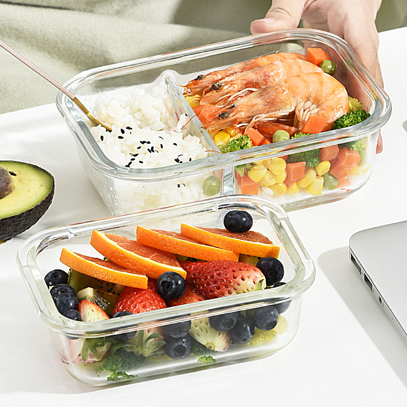 Heatresistant glass freshkeeping box lunch box manufacturer