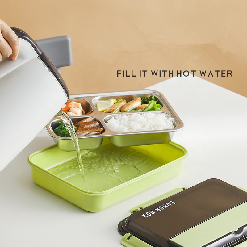 Colorful 304 stainless steel bento seal lunch box lunch box manufacturer