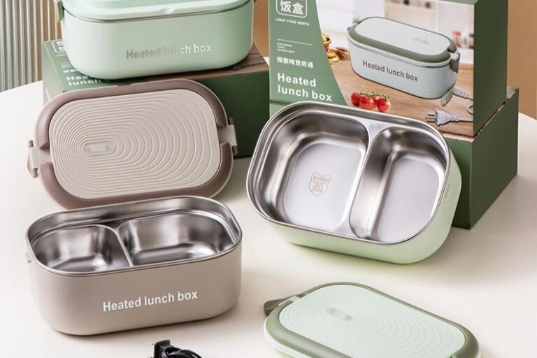 304 Stainless Steel Electronic Heating Lunch Boxes for Office and Travel (3) portable electronic heating lunch box for office
