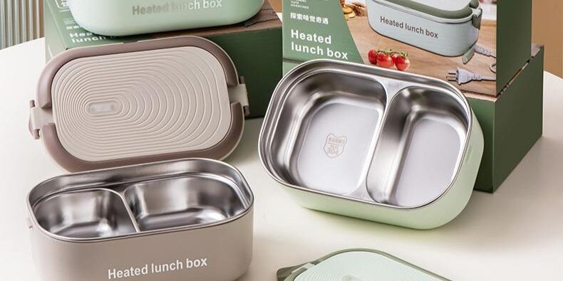portable electronic heating lunch box for office