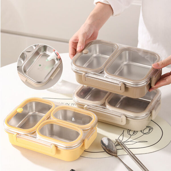 BPA free stainless steel bento lunch bo