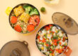 1200ml stainless steel lunch box with lid