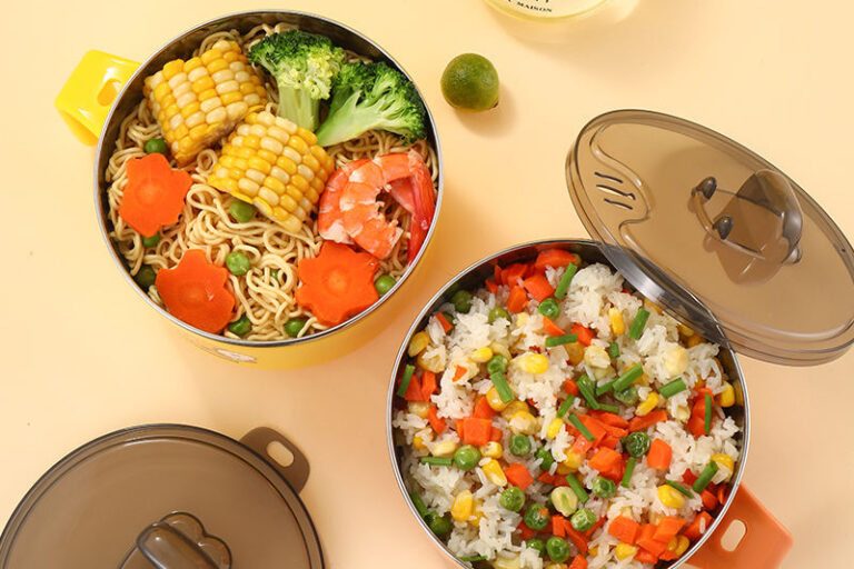 1200ml stainless steel lunch box with lid