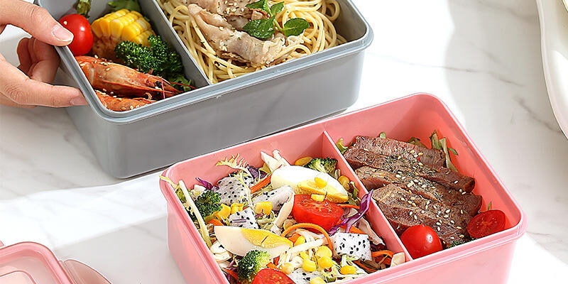 Custom logo kids’ school lunch box