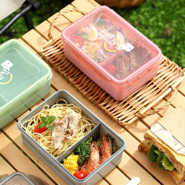 Custom logo kids’ school lunch box
