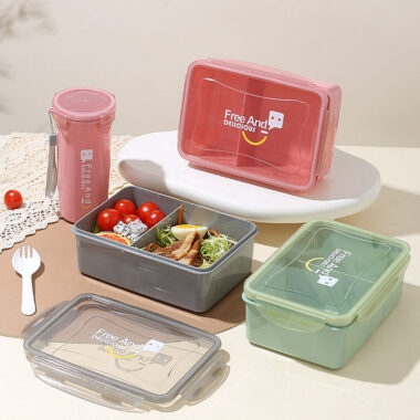 Custom logo kids’ school lunch box
