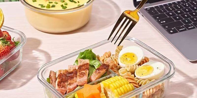 borosilicate glass lunch box