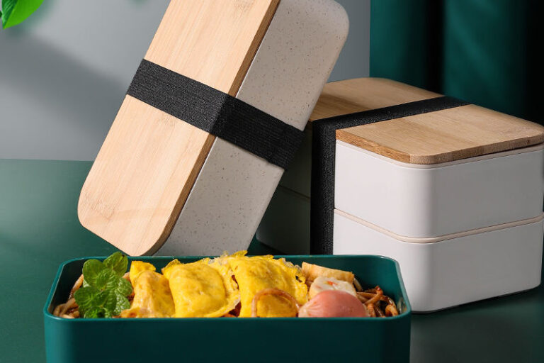 High Quality Bamboo Wooden Lid Lunch Box – Reusable Leakproof Bento (6) Eco bamboo wooden lunch box