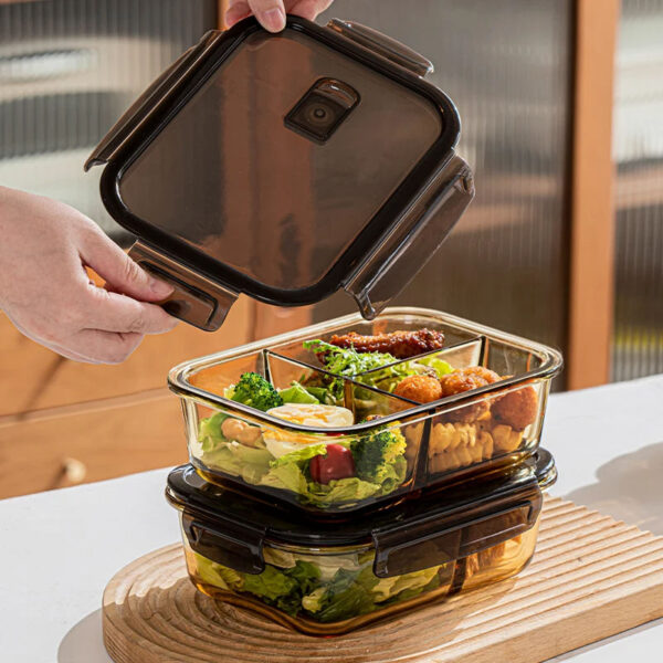 microwave safe glass lunch box