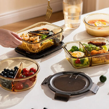 microwave safe glass lunch box