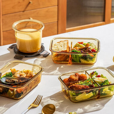 microwave safe glass lunch box