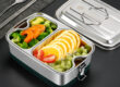 Double layer stainless steel lunch box