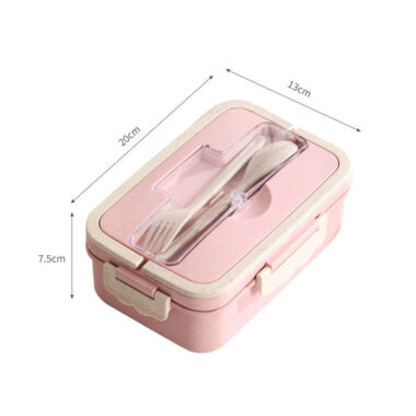 Eco-friendly plastic bento lunch box