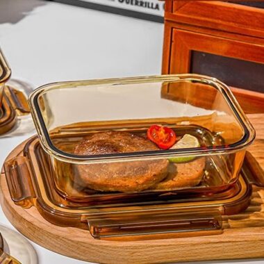 wholesale glass lunch box set