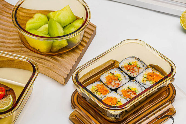 Wholesale Glass Lunch Box Set with Partition Microwave Safe Lunch Boxes (1) wholesale glass lunch box set