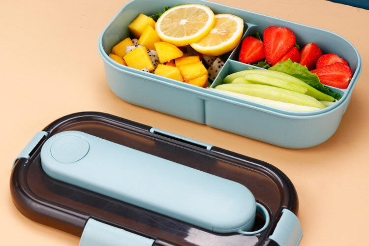 Wholesale Japanese-Style Customized Plastic Lunch Boxes for Students (4) Japanese-style student plastic lunch boxes