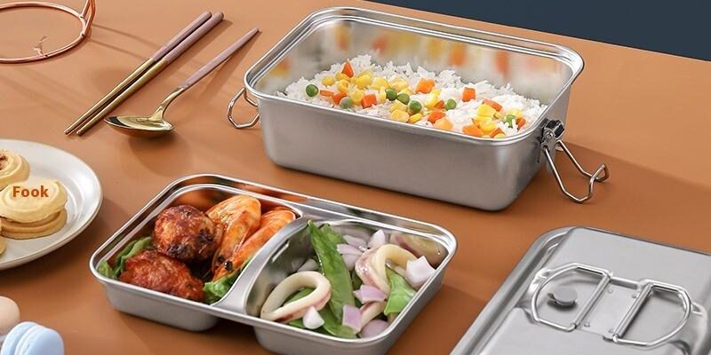 1800ml insulated stainless steel bento box