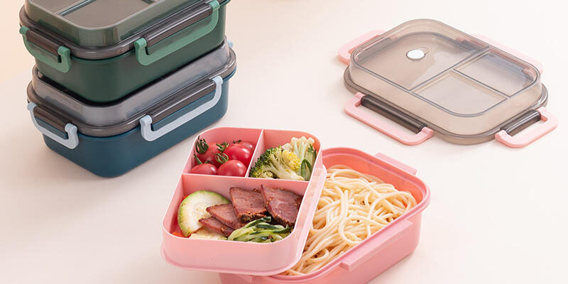BPA free plastic bento lunch box