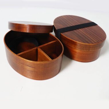 Cryptomeria wooden bento lunch box