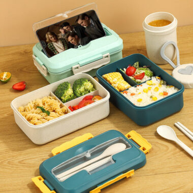 food grade plastic bento lunch box