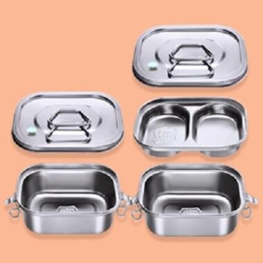 leakproof rectangular bento lunch box