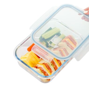 Microwave Glass Takeaway Lunch Box